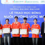 Hà Nội, ngày 29 tháng 6 năm 2025 – Ngày 28/06/2025, tại Trường Đại học Đại Nam, Tập đoàn Bảo hiểm DBV (DBV Insurance Group) đã cùng Nhà trường và Trung tâm Giao lưu Văn hóa Hàn Quốc – Việt Nam (KCCC) tổ chức thành công Lễ trao học bổng “Nuôi dưỡng ước mơ